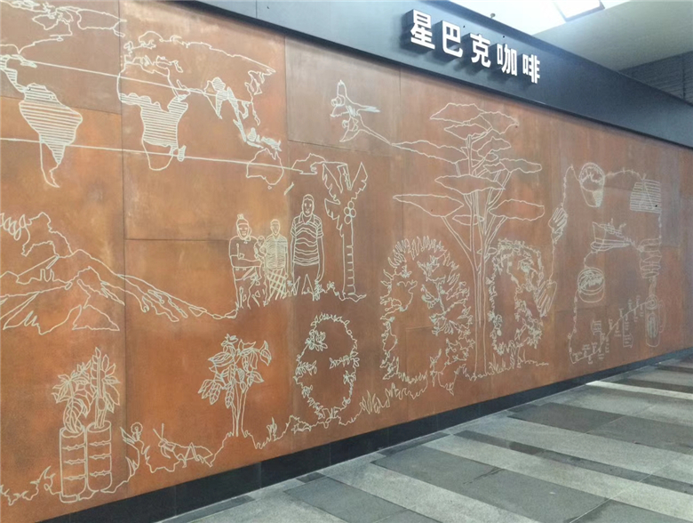 禹州耐候钢幕墙